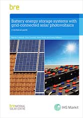 Battery energy storage systems with grid-connected solar photovoltaics: A technical guide<br>(BR 514)