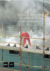 Control of dust from construction and demolition activities