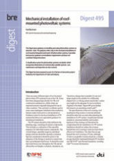 Mechanical installation of roof-mounted photovoltaic systems. <B>(Downloadable version)</B>