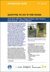 Quantifying the cost of poor housing <B>(Downloadable version)</B>
