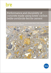 Performance and durability of concrete made using lower carbon belite-ye' elimite-ferrite cement <br>(BR 512) <b>DOWNLOAD</b>