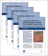 Structural appraisal of existing buildings, including for a material change of use: 4-part set <BR>(DG 366) <B>DOWNLOAD</B>