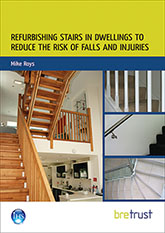 Refurbishing stairs in dwellings to reduce the risk of falls and injuries