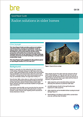 Radon solutions in older homes (GR 38)