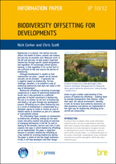Biodiversity offsetting for developments <b> Downloadable Version </b> 