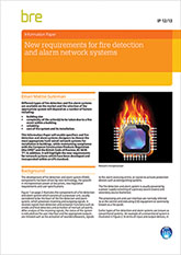 New requirements for fire detection and alarm network systems (IP 12/13)
