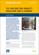 The Construction Products Regulation and CE marking