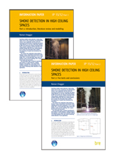 Smoke detection in high ceiling spaces (2-part set) <B>PDF Download</B>