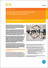 Reducing the embodied impacts of shopfitting equipment (IP 4/15)