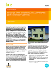 Findings from the Penwithick Green Deal pilot project in Cornwall (IP 7/14)