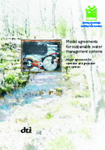 Model agreements for sustainable water management systems. Model agreement for rainwater and greywater use systems