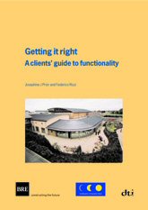 Getting it right: a clients' guide to functionality