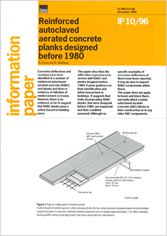 Reinforced autoclaved aerated concrete planks designed before 1980 (Scanned copy)