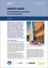 Modified wood - an introduction to products in UK construction (DG 504)