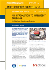 An introduction to intelligent buildings (2-part set)