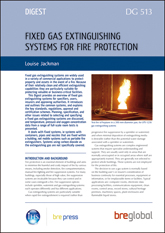 Fixed gas extinguishing systems for fire protection<br><b>PDF Download</b>