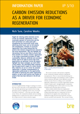 Carbon emission reductions as a driver for economic regeneration<br><b>Downloadable version</b>