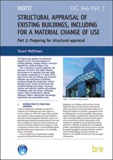 Structural appraisal of existing buildings: Part 2 Preparing for structural appraisal - Downloadable version