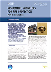 Residential sprinklers for fire protection. Part 2: Installation (Revised 2012) DOWNLOADABLE VERSION