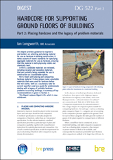 Hardcore for supporting ground floors of buildings: Part 2: Placing hardcore and the legacy of problem materials <b> Downloadable Version </b>