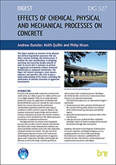 Effects of chemical, physical and mechanical processes on concrete - Downloadable version