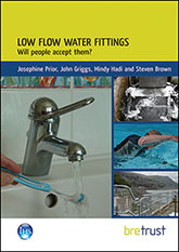 Low flow water fittings: will people accept them? Downloadable version