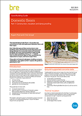 Domestic floors: Part 1: Construction, insulation and damp proofing (GG28/1 revised 2015)