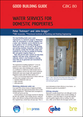 Water services for domestic properties <B>Downloadable version</B>