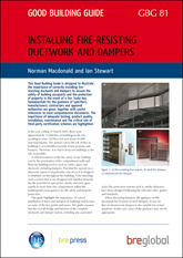 Installing fire-resisting ductwork and dampers