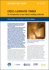 Cross-laminated timber: An introduction to low-impact building materials <b> Downloadable Version </b>
