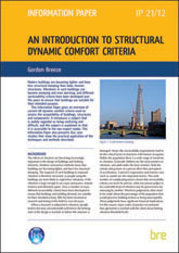 An introduction to structural dynamic comfort criteria - Downloadable version