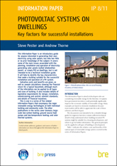 Photovoltaic systems on dwellings: Key factors for successful installations <b> Downloadable Version </b>