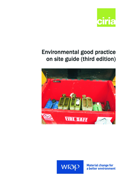 Environmental good practice on site (third edition)