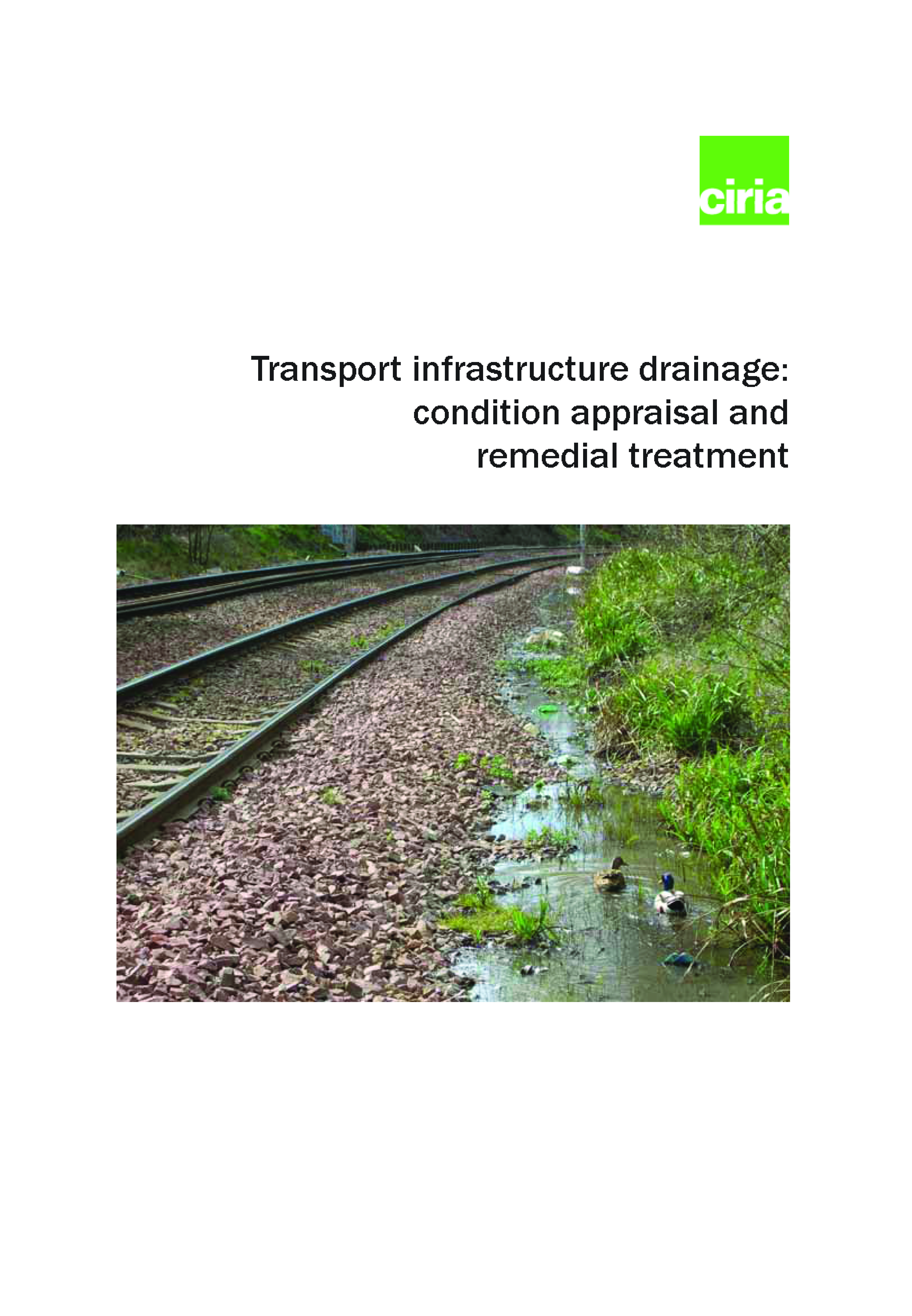 Transport infrastructure drainage: condition appraisal and remedial treatment 