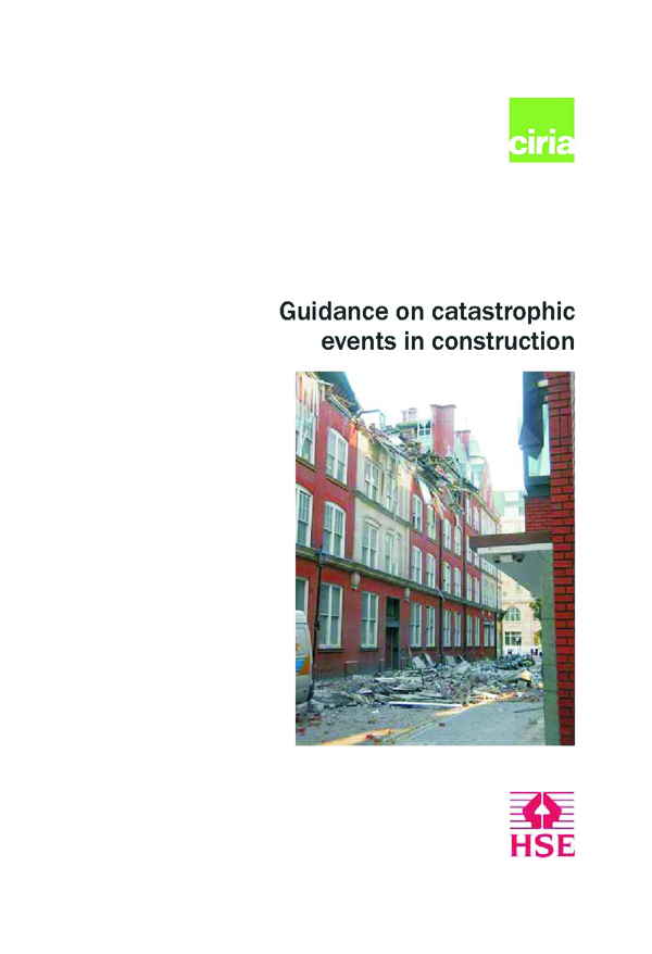 Guidance on catastrophic events in construction